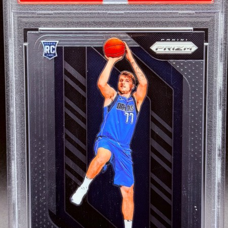 Luka Doncic 2018 Panini Prizm #280 Rookie PSA 9 MINT - Image 1