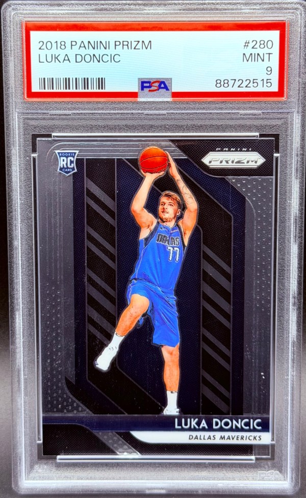 Luka Doncic 2018 Panini Prizm #280 Rookie PSA 9 MINT