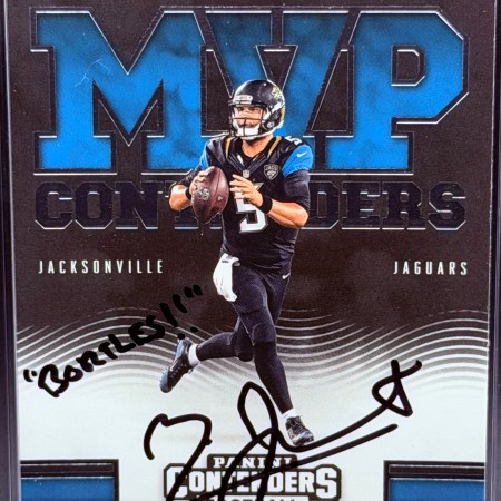 Manny Jacinto (Jason Mendoza in “The Good Place”) Signed Blake Bortles MVP Rookie Card - Image 1
