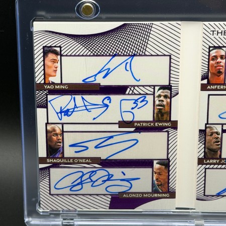 2025 Leaf DD5 Dominant Dozen Autograph Card (#’d 08 out of 10) Yao Ming, Shaq, Ewing, Penny, Gary Payton, Iverson, Hardaway+ - Image 4