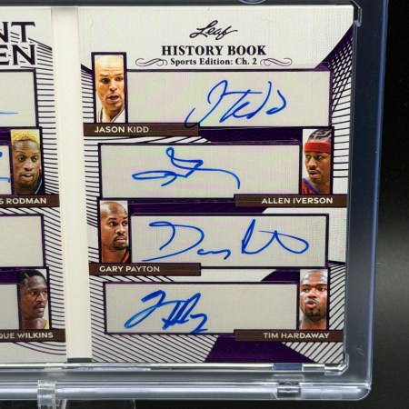 2025 Leaf DD5 Dominant Dozen Autograph Card (#’d 08 out of 10) Yao Ming, Shaq, Ewing, Penny, Gary Payton, Iverson, Hardaway+ - Image 3